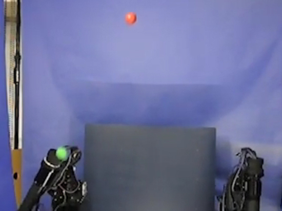 В Японии собрали робота-жонглера будущее,наука,роботы,техника,технологии,электроника