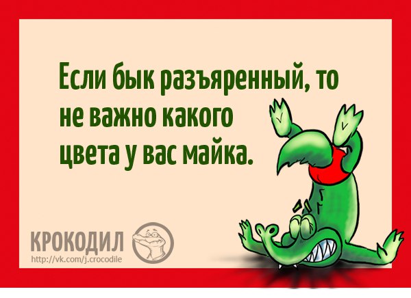 Юмор и веселье в картинках с надписями от Крокодила (12 фото)
