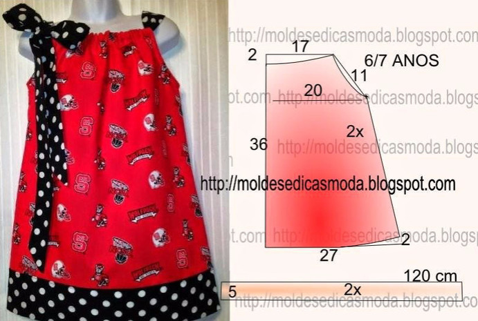 Летние платья и сарафаны с простыми выкройками Летние платья и сарафаны с простыми выкройками