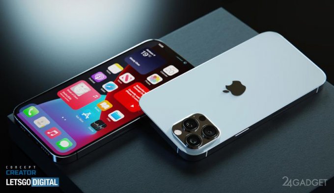 Новые смартфоны Apple iPhone 12s и iPhone 12s PRO получат уменьшенную «челку» и датчик Touch ID под дисплеем apple,видео,гаджеты,мобильные телефоны,наука,Россия,телефоны,техника,технологии,электроника