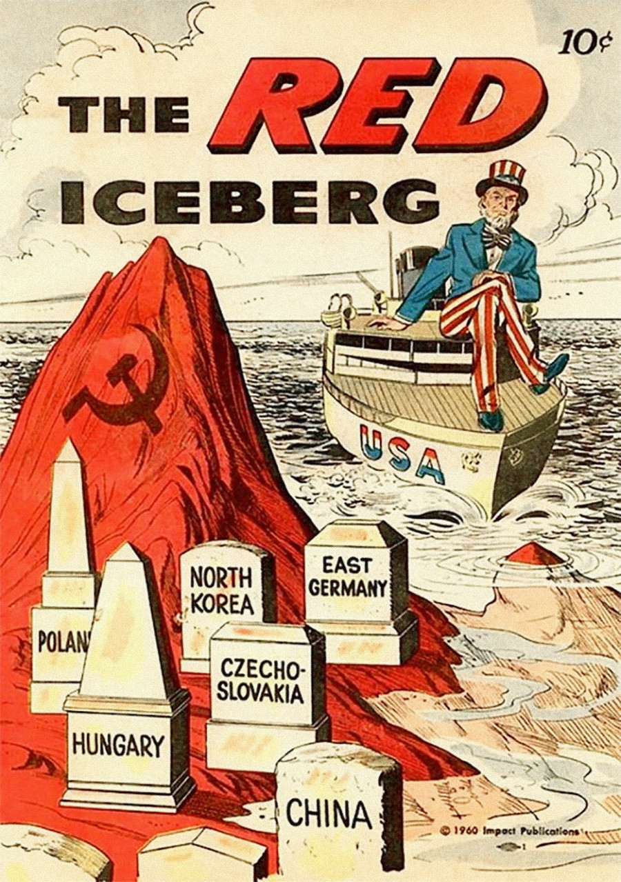Плакаты, которые демонизировали Советский Союз