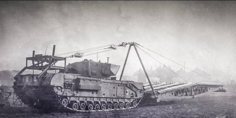 Танковый мост Королевских инженеров во Второй мировой войне Танковый мост Королевских инженеров во Второй мировой войне оружие