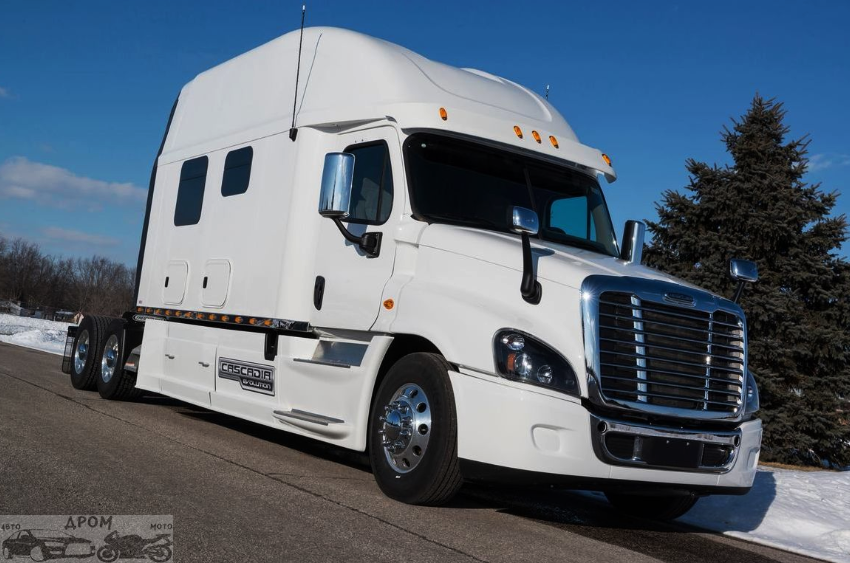 Тягачи дальнобойщиков невероятной комфортности Тягачи дальнобойщиков невероятной комфортности грузовик