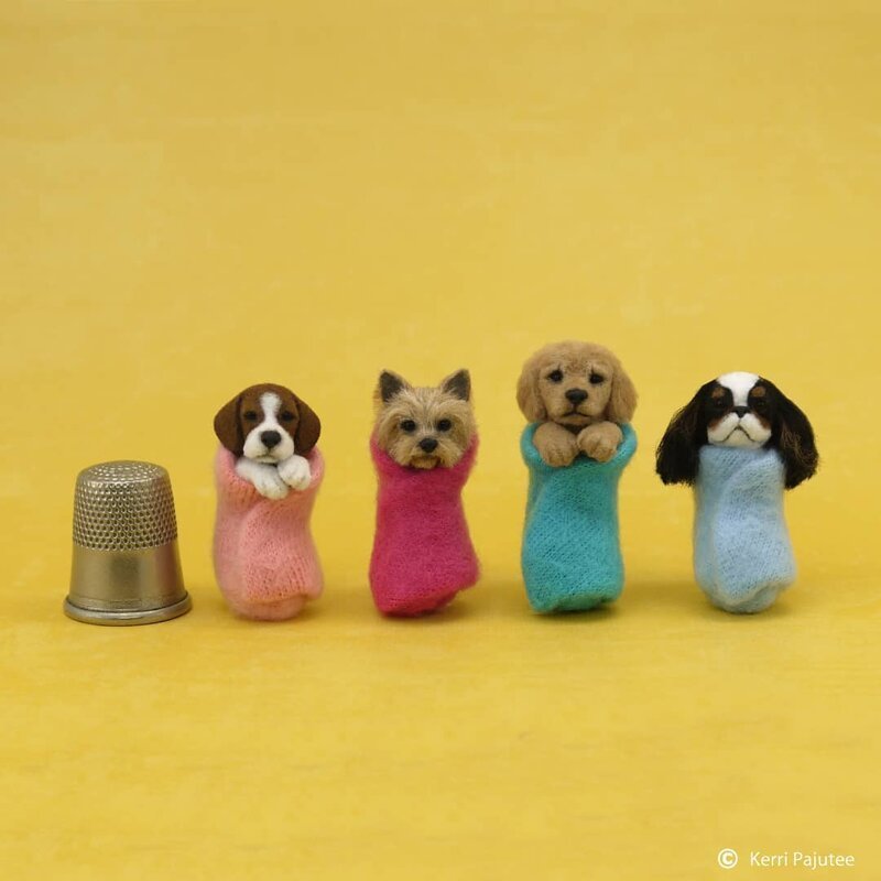 Как живые: Невероятные миниатюрные скульптуры Керри Паюти