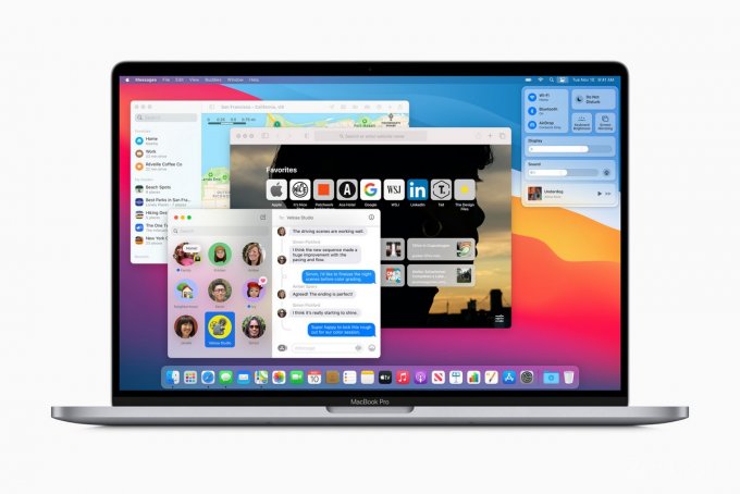 Apple macOS Big Sur - операционная система для Mac и MacBook в дизайне близком к iOS apple,ipad,гаджеты,наука,ноутбуки,планшеты,Россия,техника,технологии,электроника