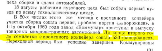 Кто мешал начать производство "Запорожца"?