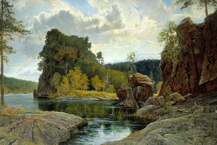 Русские пейзажи Александра Афонина, которого называют современным Шишкиным﻿ 