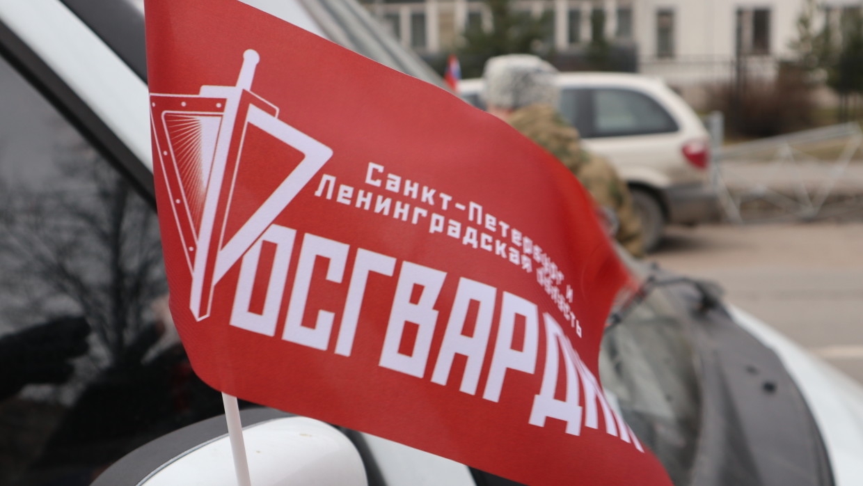 В Москве стартовал ежегодный автопробег Росгвардии ко Дню Победы