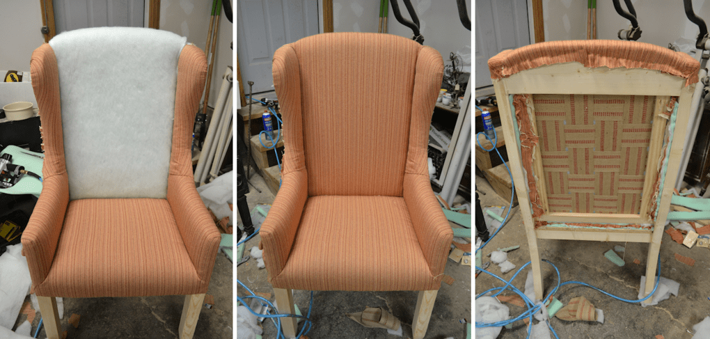 мягкий стул-кресло в вертикальной стяжке своими руками. DIY стул