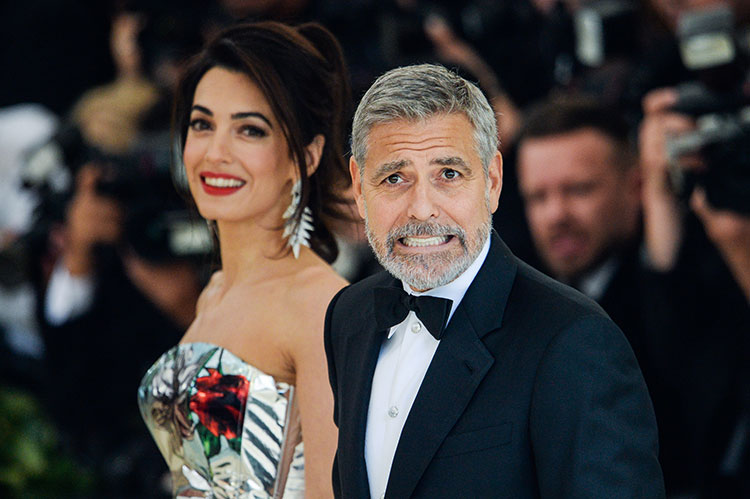 Об Амаль и не только: Джордж Клуни дал интервью вместе с сыном Александром Звезды,Новости о звездах