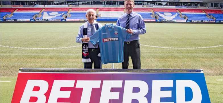 Betfred стал официальным спонсором Болтон Уондерерс