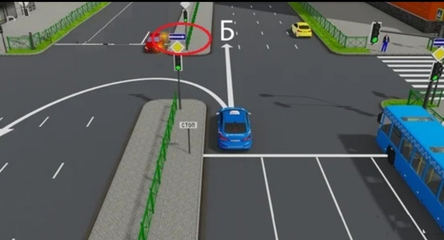 Разворот по встречной полосе — ответ ГИБДД