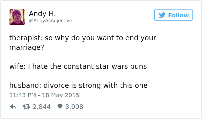 Husband Tweets