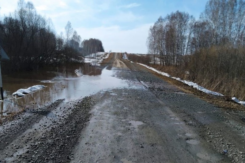 Талые воды подтопили приусадебные участки и дороги ещё в 4 районах Рязанской области