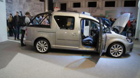 Концепт пикапа Volkswagen Caddy