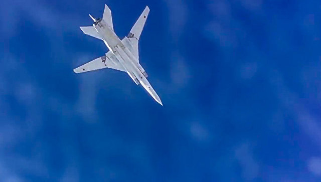 Сверхзвуковой стратегический бомбардировщик Ту-22М3. Архивное фото