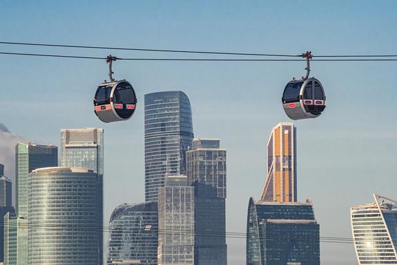 На канатной дороге в Москве установлен мировой рекорд