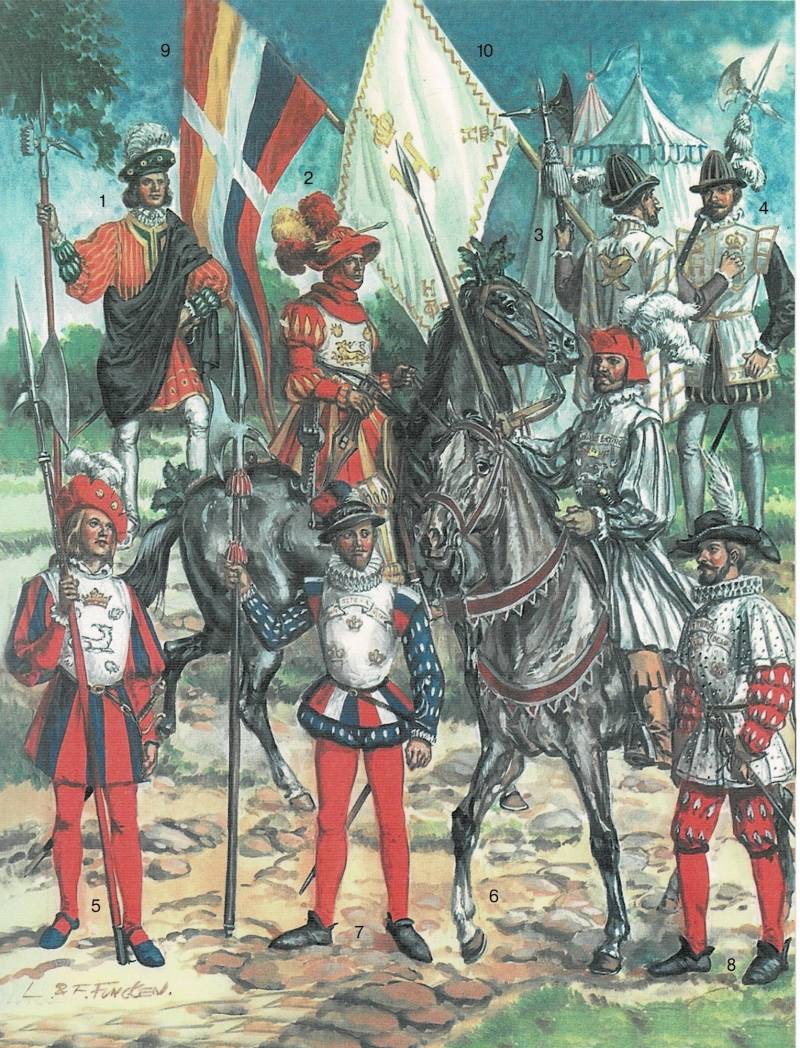 Геральдические флаги, эмблемы и ливреи история