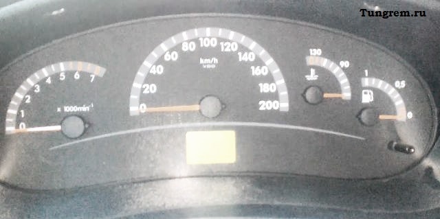 Не работает панель приборов Lada Kalina