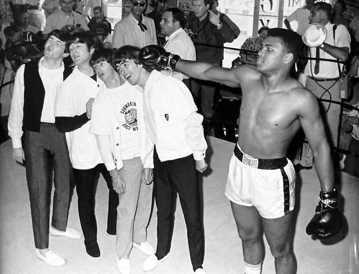 Muhammad Ali With The Beatles