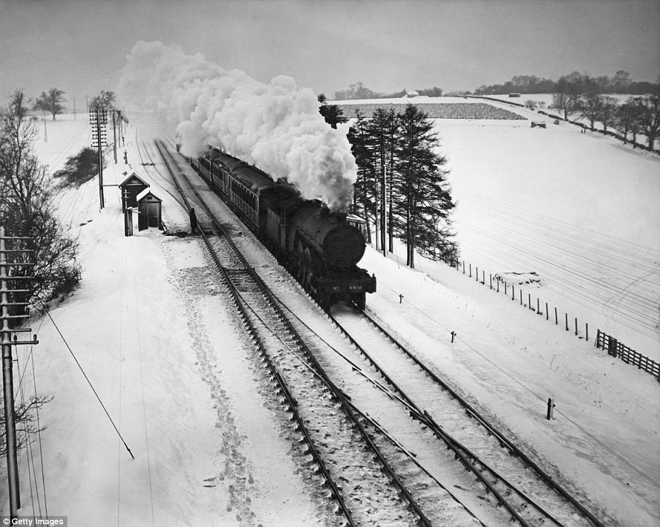 Зима в Великобритании в 1900 - 1960 годах