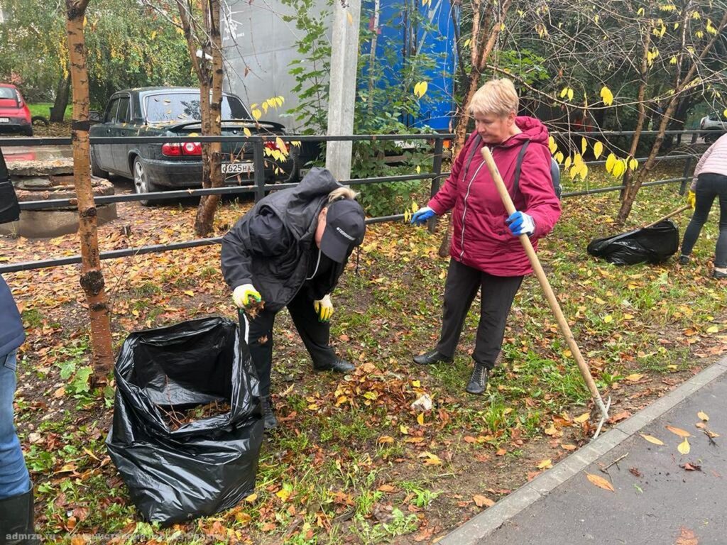 В Рязани прошёл первый осенний общегородской субботник