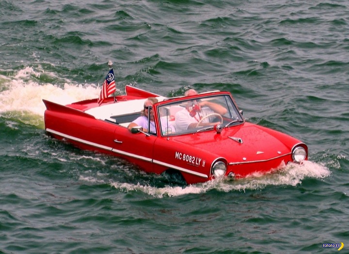 Плавающий Amphicar 770 Марки и модели,ретро