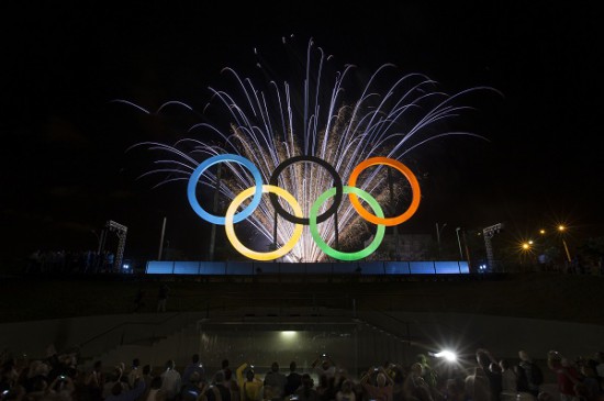 Brazil OLY Rings Rio 2016