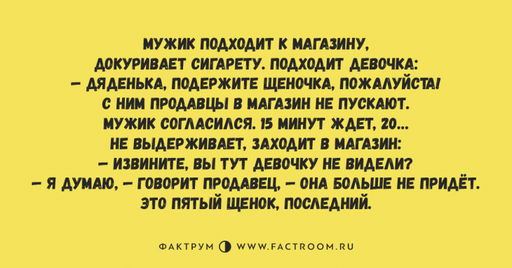 Свежая десятка анекдотов, гарантирующая солнечное настроение