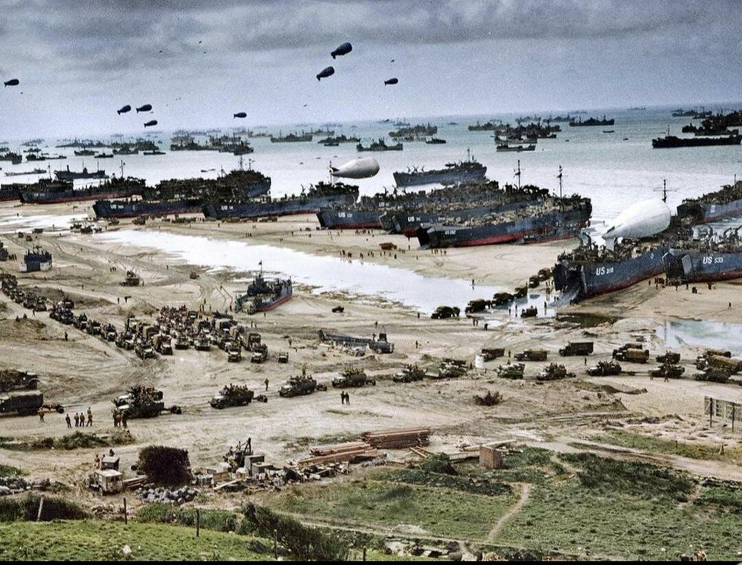 Высадка союзников в Нормандии 1944.