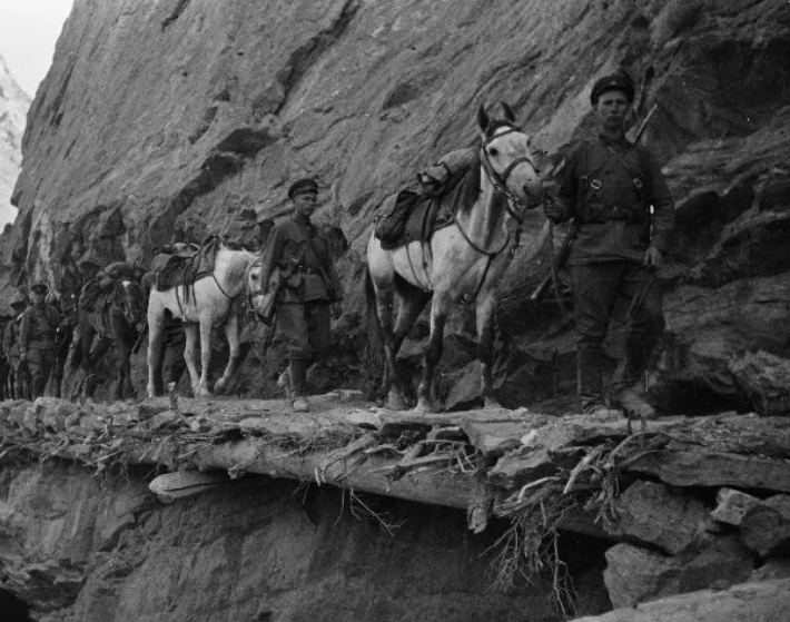 Советские пограничники не только ловили нарушителей границы, но и "снежного человека" история