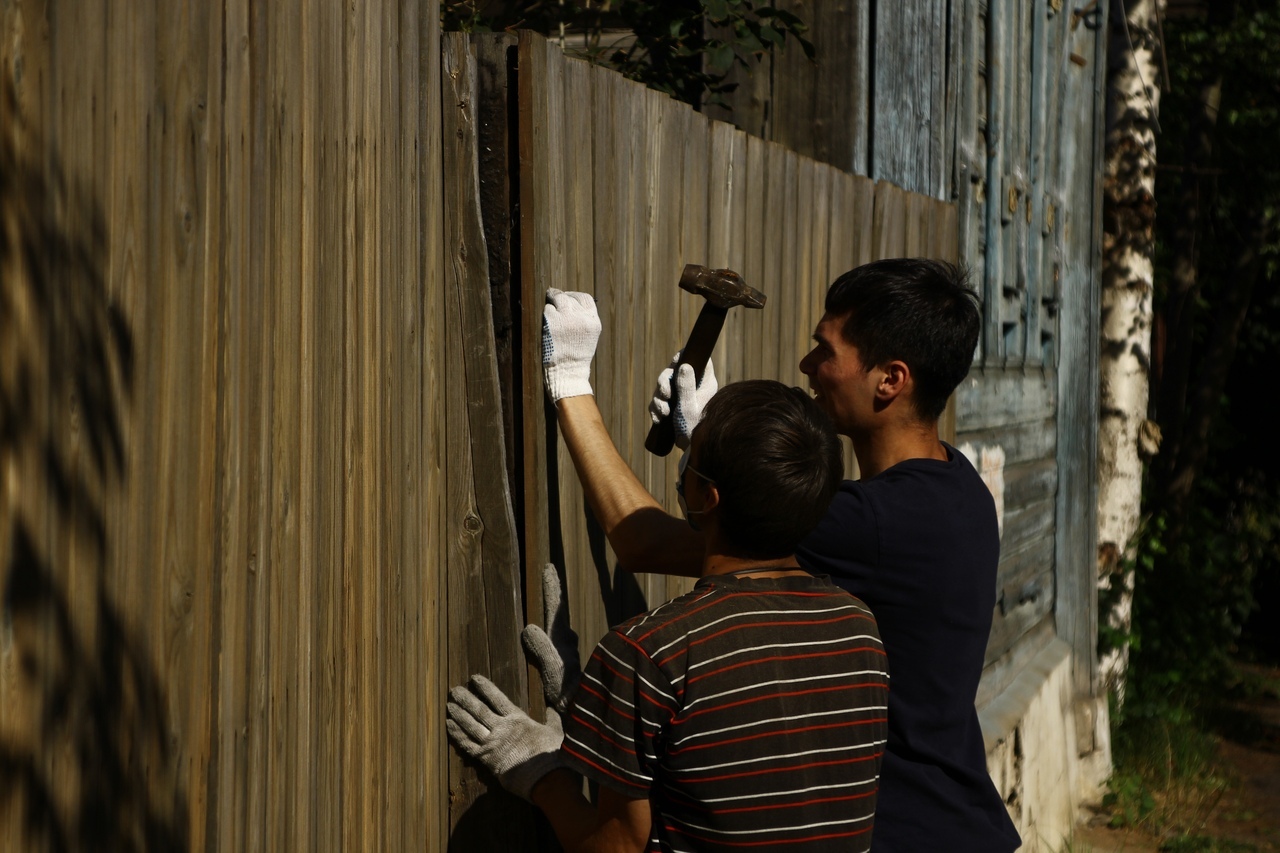 Граффити том Сойер фест Кимры на заборе