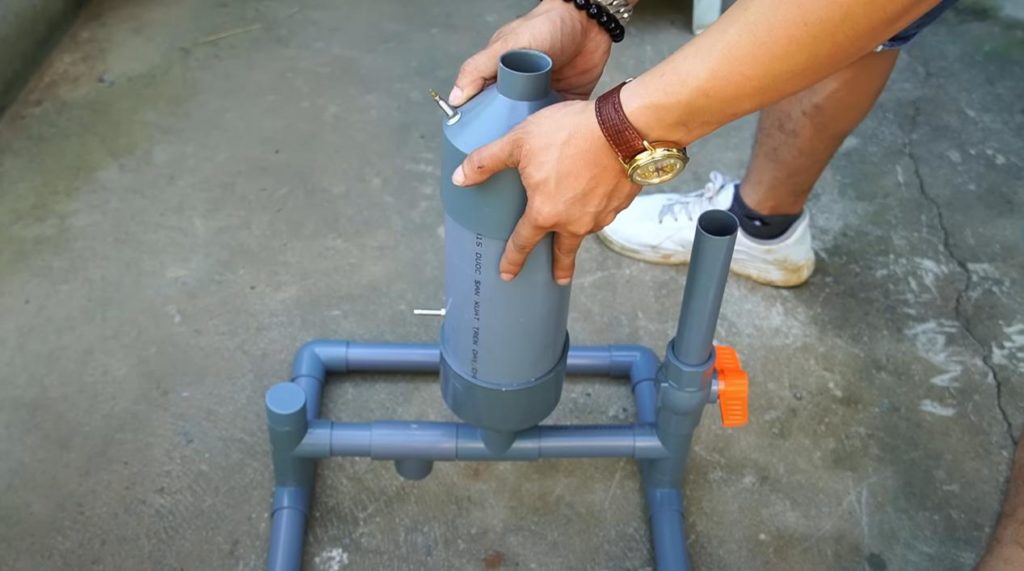 Как сделать водяной насос из пластиковых труб и фитингов