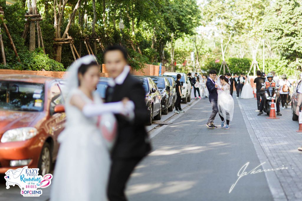 Running of the Brides: забег невест в Бангкоке интересное,конкурсы,мир,развлечения