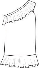 Выкройка платья для маленьких модниц выкройка платья,для девочки,одежда,своими руками