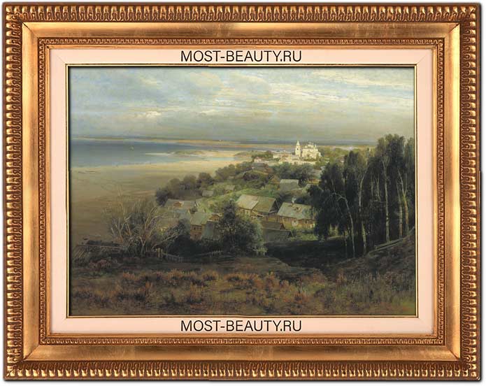 Картины Саврасова: Печерский монастырь близ Нижнего Новгорода