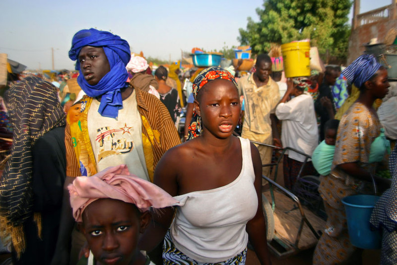 Рынок Сегу, Мали красота, путешествия, фото