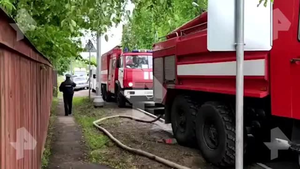 Два человека погибли в пожаре в Красногорске