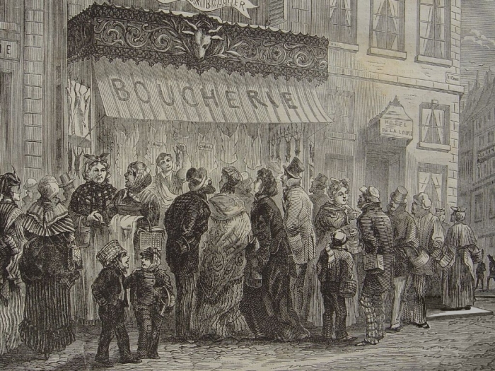 Чем питались жители Парижа во время осады города