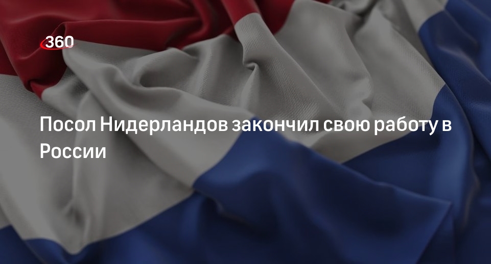 Посол Королевства Нидерланды Плух закончил работу в России