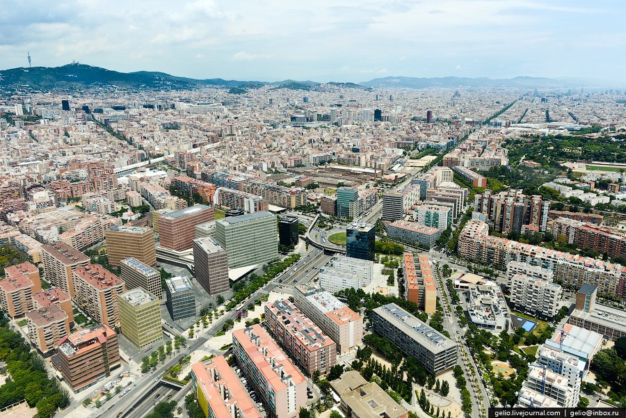 Гран Виа — одна из самых главных улиц в Барселоне