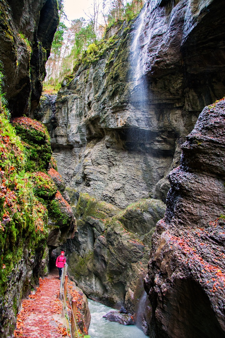 Ущелье Партнахкламм. Бавария. Ущелье Партнахкламм. Бавария.