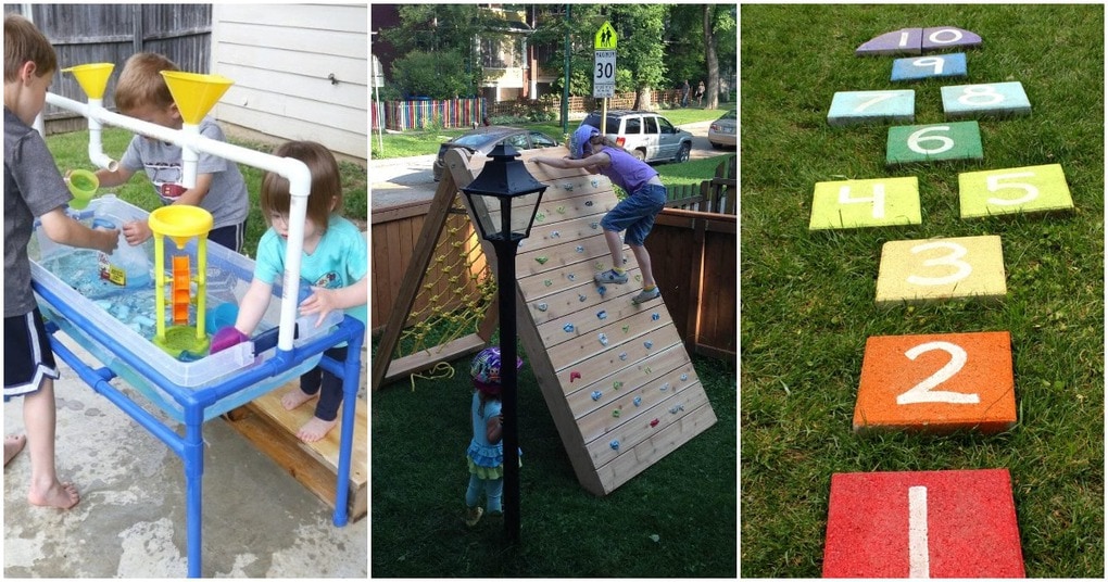 Идеи детской игровой площадки для улицы