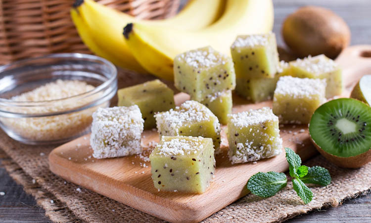 Рецепт домашнего мармелада из бананов или киви. Сладкий без грамма сахара и легко заменяет конфеты десерты