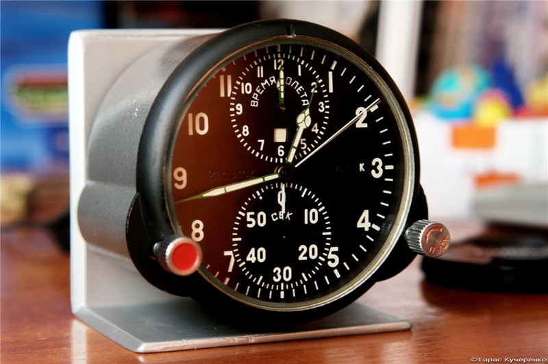 Часы механические авиационные АЧС-1 СССР, часы