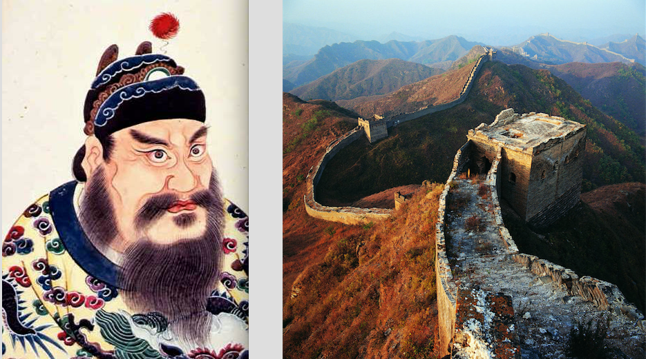 Император Цинь Шихуанди Великая китайская стена. Империя Цинь Шихуанди в Китае. Цинь Шихуанди стена. Цинь Шихуан и Великая китайская стена.
