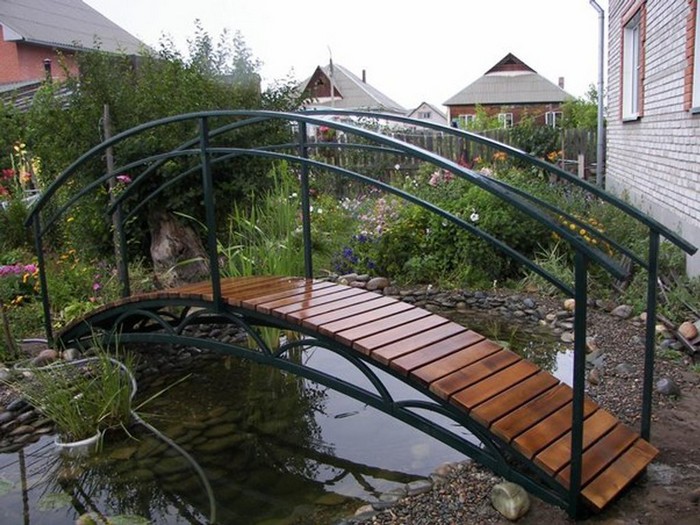 Декоративный мостик для украшения садового участка: 50 фото идей для дома и дачи,ландшафтный дизайн