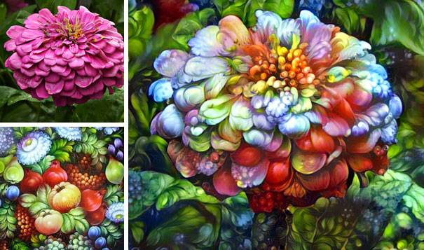 удивительные коллажи из случайных фотографий, нейронная сеть