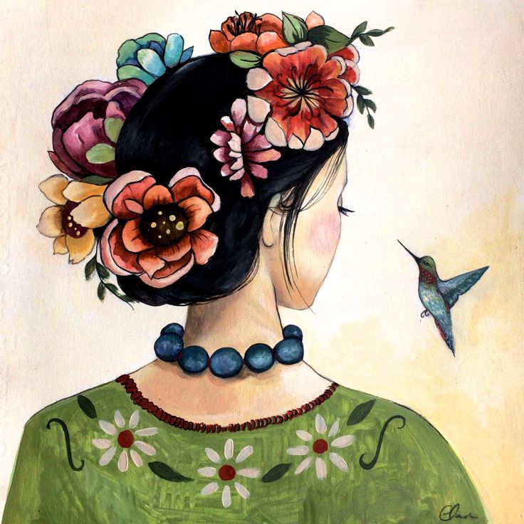 Young Frida art print by claudiatremblay on Etsy