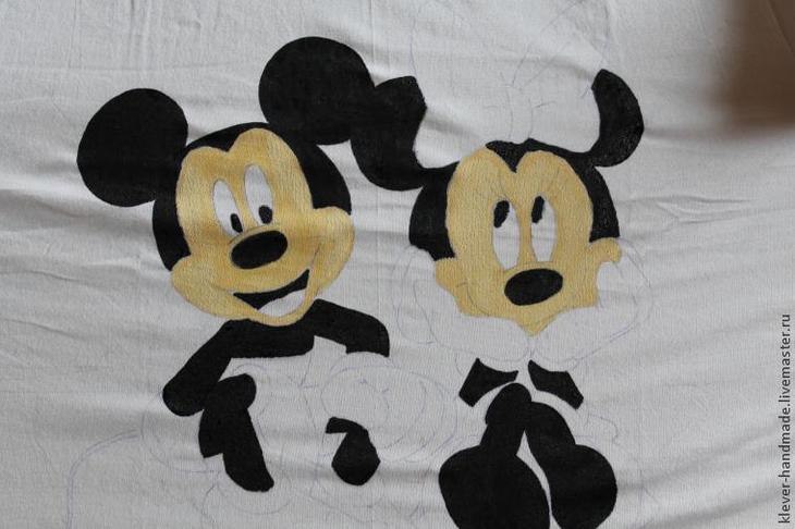 Как сделать рисунок на футболке красками по текстилю рисунки по текстилю